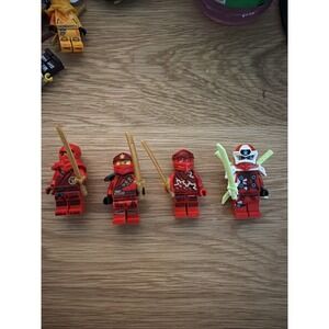 Lot Of 4 Ninjago Lego Minifigures
